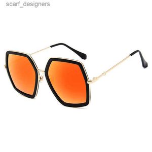Occhiali da sole 64 occhiali da sole lussuoso occhiali da sole designer marchio designer signore oversize oversize da sole da sole da sole grandi telai da sole con telai da sole fokpoyy240413kpoy