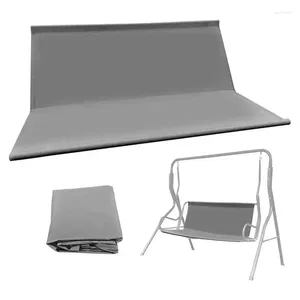 Stol täcker ersättande svängstolskyddsskydd Canopy Set Outdoor 600D Oxford tyg veranda UV -fodral