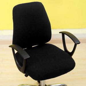 Elastic Office Chair Covers Printed Polyester Split Computer Chair Cover Stretch Swivel Lift Armchair Seat Cover Slipcovers