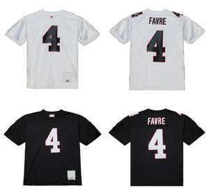 Dikişli Futbol Formaları 4 Brett Favre 1991 Mesh Legacy Emekli Retro Classics Jersey Erkek Kadın Gençlik S-6XL Kırmızı Beyaz Siyah