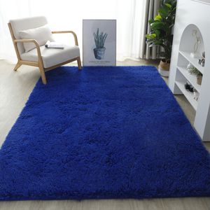 RULDGEE SHAGGY SILK WŁĄCZONY Sofa salonu stolik kawowy dywan sypialnia koc pełen tatami matsthick jedwabny pluszowy alfombra