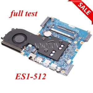 Moderkort Nokotion NBMRW11002 Huvudkort för Acer Acer Aspire ES1512 ES1531 EX2519 Laptop Motherboard 448.03703.0011 Gratis Hetasink -fan