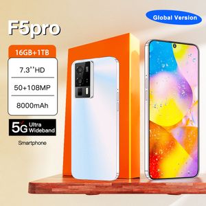F5PRO gränsöverskridande Ny bästsäljande i Stock 4G-smartphone 6,53-tums Android 3GB Fabriksfabriksleverans