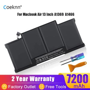 Batteries Coeknn A1405 A1406 A1375 A1965 Laptop Battery For Apple MacBook Air 13" 11" A1369 A1466 A1370 A1465 A1932 A2179 Notebook Batteri