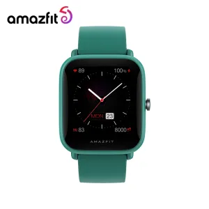 Relógios Máquina reformada Amazfit Bip U Smartwatch Color Display Sport Rastreando 5ATM Resistente a água Smart Watch For Android iOS Phone