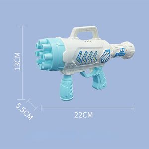 9 Hole Mini Bubble Gun Machine Rakieta Little Soap Bubbles Automatyczna dmuchawa Kształt Dmuchanie dzieci