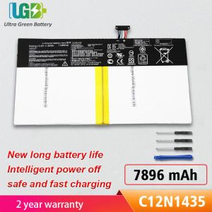 バッテリーUGB新しいC12N1435 ASUSトランスブック用バッテリー交換T100H T100HA T100HAFU006Tタブレット7896MAH