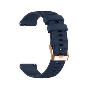 18mm Silikonschleife für Xiaomi Mi Uhren Bänder Ersatzarmbänder für Garmin Venu 2s vivoaktiver 4S Garminmove 3s Correa