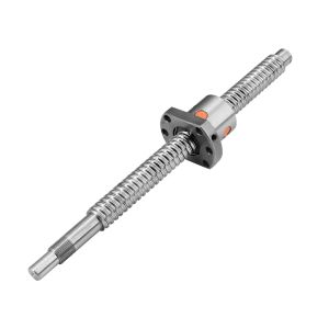 SFU3205 32mm C7 Rolled Ballscrew Length 300mm to 2500mm With Single or Double Ball Nut 5mm 10mm Lead For Heavy Load CNC Router
