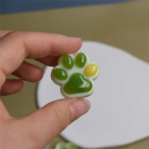 Snasan Cat Garra Urso Pata de Silicone Pingente Pingente de Molduras Epóxi Resina Jóias de Moldes de Moldes Fazendo Materiais Diy