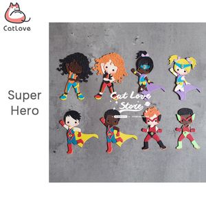 Catlove Superhero Series Metal Cutting Dies Scrapbooking Mold Stoncil Die Cuts Card Fazendo gravação de artesanato DIY Novos matrizes para 2020