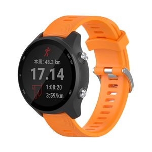 20mm Watch Strap for Garmin Forerunner 245 245M 645 Wrist Smartwatch Band Silicone For Vivoactive3 3 Music Venu Bracelet