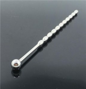Novo aço inoxidável de 160 mm de comprimento 8mm uretring plug plug plug masculino som uretril dilat pênis galo maca de homens brinquedos sexuais prazer sti4527323