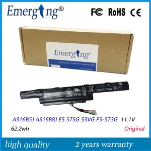 Batterien 11.1V 62.2WH Original neuer Laptop -Batterie AS16B5J für Acer Aspire E5 575G 53VG 3ICR19/662 2 AS16B8J