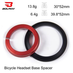 Bolany Bicycle Headset Base Spacer Crown Race Tapered Fork Straight Fork Bike Parts 1.5 Inch Fork 52mm