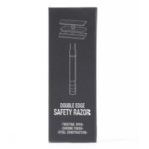 Męska instrukcja Shavers Classic Safety Razor Metal Razor z szczotką podwójną krawędź męska ręka golarka stary styl Safe Safe