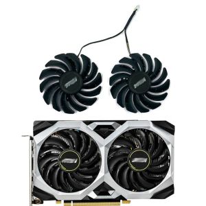 PADS 2PCS 87MM PLD09210S12HH 1660 SUPER GPUファンMSI GEFORCE GTX 1660 SUPER 1660TI RTX 2060 Ventus XS OC Cooling Graphics Card Card Fanファン