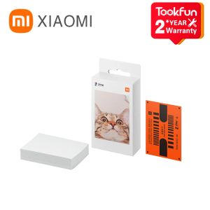 Printers Global Version Xiaomi Mini Printing Photo Photo Photo (ورقة الطابعة فقط)