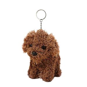 Puppy dog plush keychain plush pendant plush key chain wholesale toys suppliers manufacturer high quality factory price