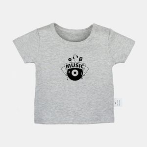 Oyuncu 3 Game-1 Tasarım Yeni doğan Bebek T-Shirts Toddler Grafik Düz Renk Kısa Kollu Teps