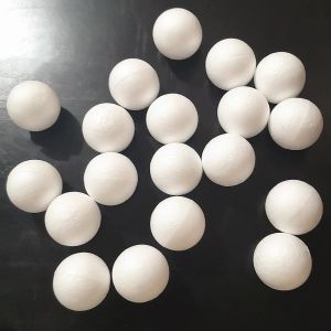 10/50/200pcs DIY Round Styroporbällchen Weihnachtsball Weißer Modellieren von Polystyrol Schaumbällchen Weihnachtsdekorationen Hochzeit