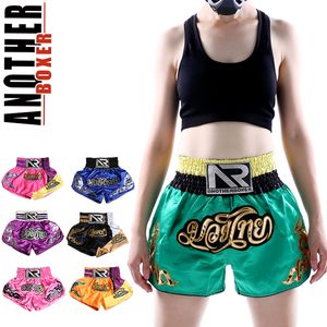 Treinamento de MMA Men Short Shorts Tailandês Shorts Muay Thai Boxeo MMA Fight Trunks Sports Sports Sports Sport para crianças (XS-XXL)