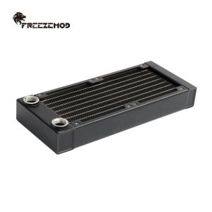 Cooling FREEZEMOD PC Water Cooling Aluminum Radiator 80MM 160MM For Small Cabinet 8CM Cooler Support 8CM Fan SRL160G14 SRL80G14