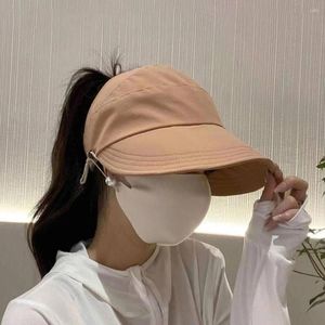 Cappelli ciclistici Summer UV Protection Wide Brim Fisherman Hat Sun Hat Outdoor Visor Beach Bucket