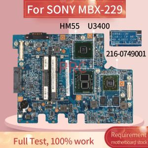 Placa -mãe A1790088B para Sony MBX229 U3400 Laptop Motherboard 099411m 2160749001 DDR3 Notebook