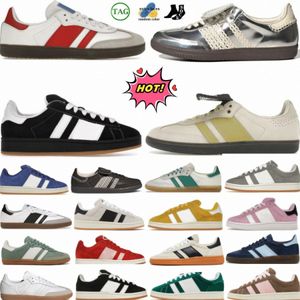 Sapatos casuais homens mulheres designers de handebol spezial tênis vegano goma branca bonner leopard tênis tênis verdes brancos cinza rosa tamanhos pretos 36-45 a5gf#