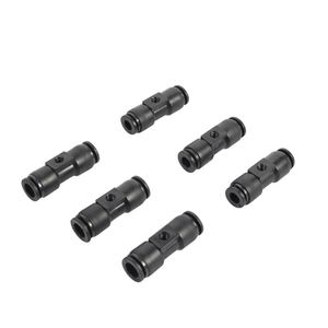 60pcs/lote 6mm 8mm Slip Bloqueio Conector de bloqueio 3 Vias Push-In Quick Connector 3/16 