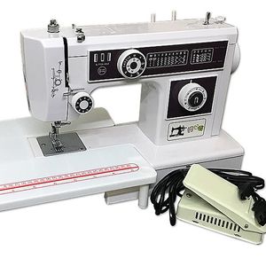 JH-653 Household Multifunctional Thick Seaming Sewing Machine 220V Electric Extended Desktop Sewing Machine