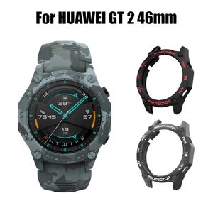 Huawei Watch GT3 GT3 GT2 SPORT CASE CASE PROTECTOR STRAP SIKAI PC TPU BAND BRACELETスマートアクセサリーカバーHUAWEI GT 3 GT 2のカバー