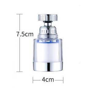 Water Saving Kitchen Faucet Aerator Nozzle Tap Adapter Device Splashproof water filter Bubbler Swivel Head Bathroom Accessories