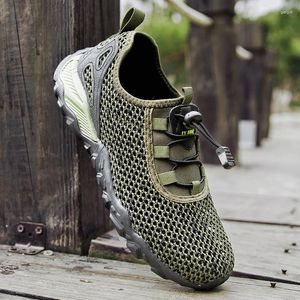 Casual Shoes Super Light Summer For Men Breattable Mesh Outdoor Sneakers Cushion Eva Man Footwear Plus Size 39-47