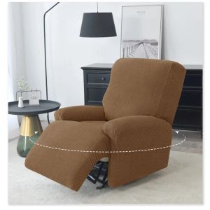 Split Design Recliner Cover Relax All-inclusive Massage Lounger Single Couch Sofa Slipcovers for Living Room Armchair Covers