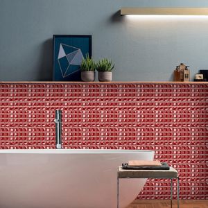 10pcs mermer mozaik fayans duvar çıkartması pvc kendi kendine yapışkan vinil duvar çıkartmaları banyo mutfak backsplash dekor dekalleri