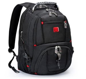 Zaino 15quot17quot laptop esterno USB Charge Computer Backpack Antitheft Borse impermeabili per uomini Viaggi di grande capacità B6039680