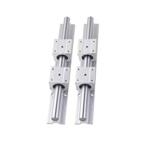 2pcs sbr12 linear linear guia deslizante+4pcs sbr12uu com comprimento do bloco 300 500 600 800 1000 1200 1500mm haste de eixo totalmente suportada