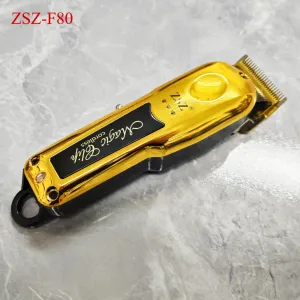 Aparadores zsz F80 Profissional Oil Electric Head Gringar Hair Clipper Hair Salon Scissors Máquina de barbeiro de alta qualidade Aparador de cabelo