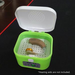 Electric Hearing Aid Amplifier Dryers Dehumidifier for Hearing Aids Headphone Electronic Jewelry Mini Hearing Aid Storage Box