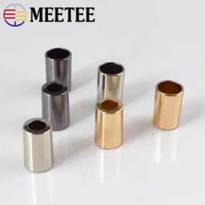 50pcs Meetee Metee Metal Bell Backle Stopperコードエンドロックキャップロープバッグシューズ用衣服コードアクセサリー用