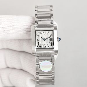 Fashion Classic Watch Women 21 mm Kwarc Ruch Sapphire Glass Designer Mini Watch Diamond Ring Wysokiej jakości luksusowy zegarek 904L Pasek ze stali nierdzewnej Montre de Luxe
