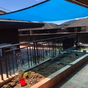 Новый 12pin 85%-й скорость затенения против UP HDPE Blue Sun Shade.