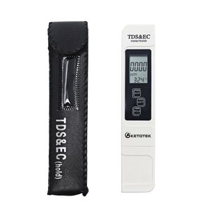 Высокая точность TDS Meter Tester Tester цифровой портативный pH -метр Tdsec LCD Чистота вода PPM Аквариум -фильтр бассейн