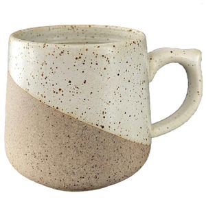 Tazze tazze da caffè in ceramica da 12 once da 12 once a mano Coppa di porcellana unica unica personalizzata