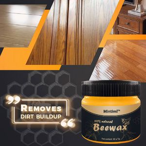 3st Wood Seasing Beewax Organic Natural Pure Wax Furniture Care Maintenance Wax Wood Cleaning Polished Overseas Warehouse