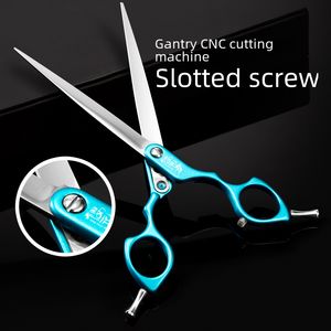 Professional Dog Grooming Scissors, Pet Scissors, Japan 440C Shear for Teddy Hair Trimming with Alloy Handle, 6.0 ", 6.5", 7.0"