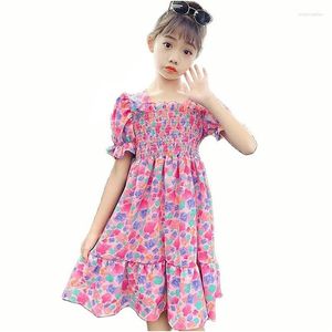 Abiti da ragazza Abito da ragazza Abito floreale Girls Summer for Kids Teenage Costume 6 8 10 12 14 Drople Deliver Delivery Baby Maternity Clothing Dhnuh