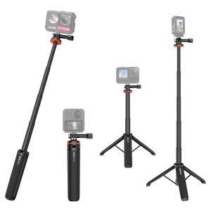 Accessori Vrig TP08 SPORT SEGLIETHIE STIVE TRIPOD STAND 51 CM MAX.Altezza per GoPro 11/10/9 Vlog Live Streaming Selfie Video Registrazione